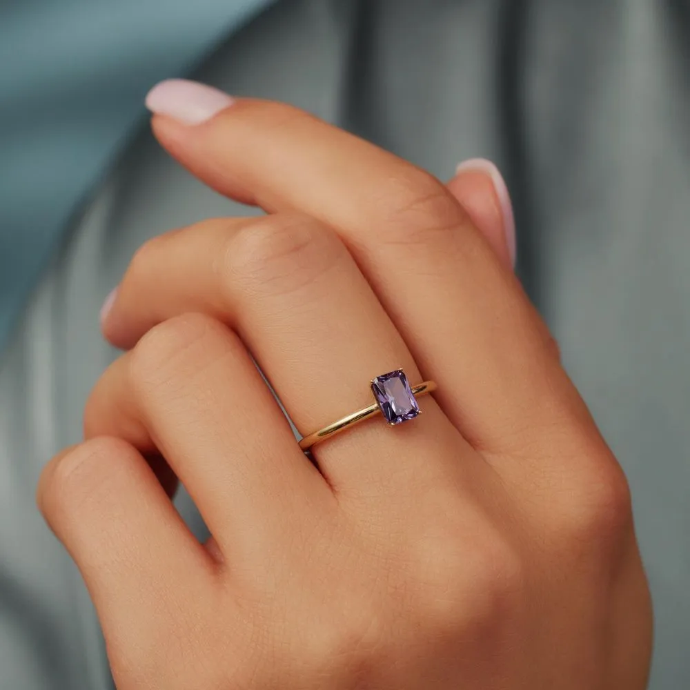 Beloro Jewels La Milano Colori Porphyra 9 Karaat Ring