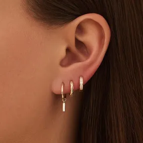 Beloro Jewels La Rinascente Emma 9 karaat creolen (9 mm)