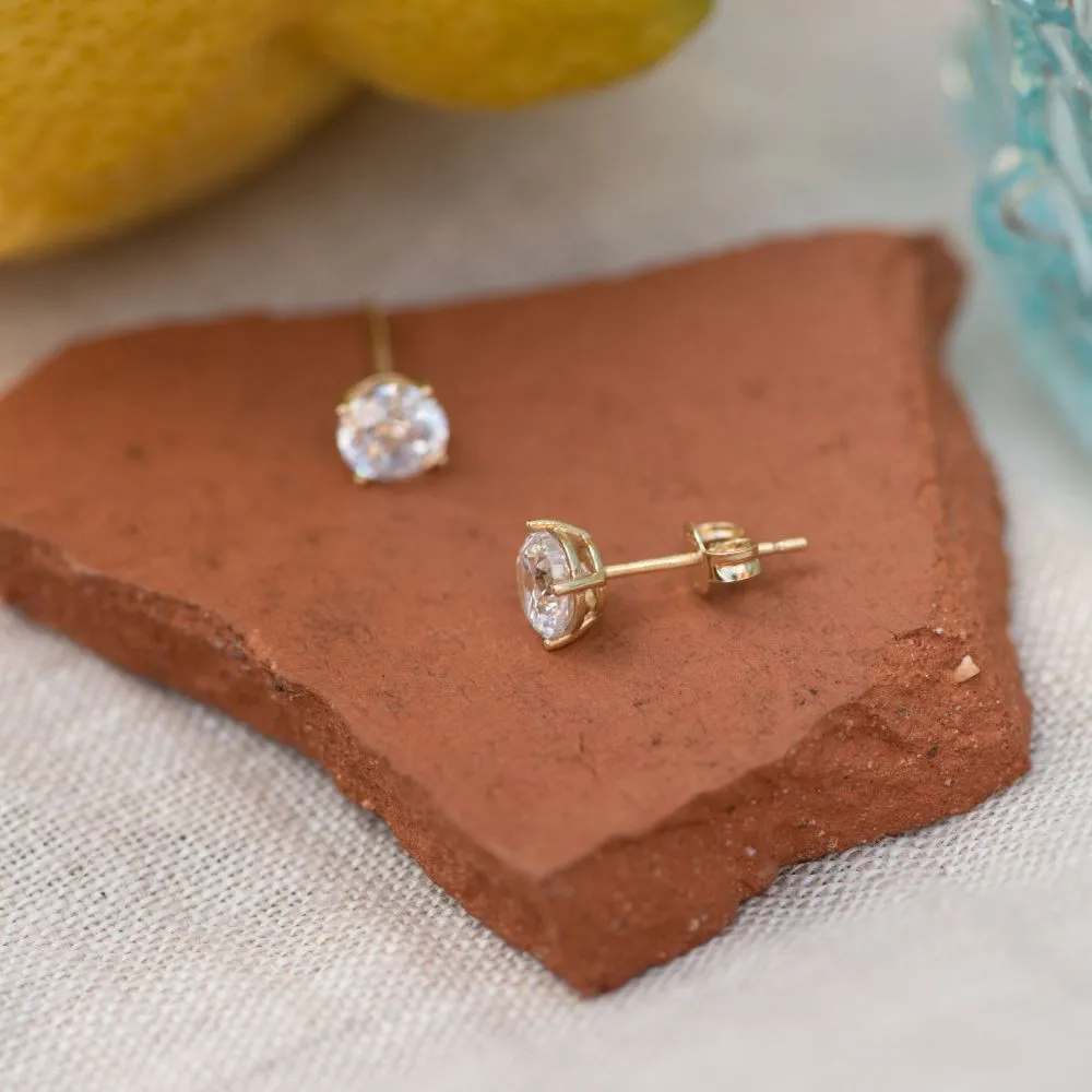 Beloro Jewels Monte Napoleone Stella 9 karaat oorknoppen