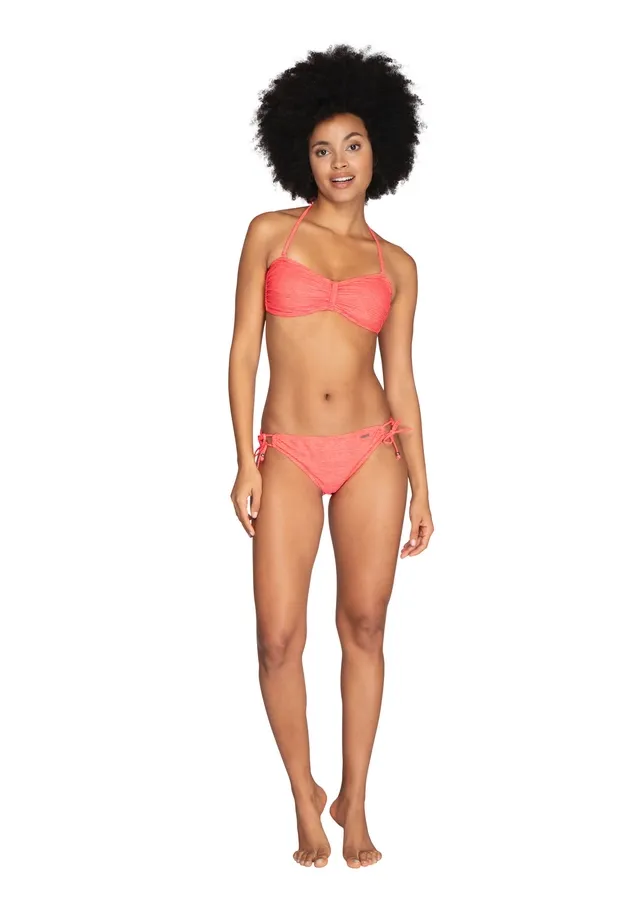 Bikini Protest Women Barbera 19 Bandeau Dark Grey Melee
