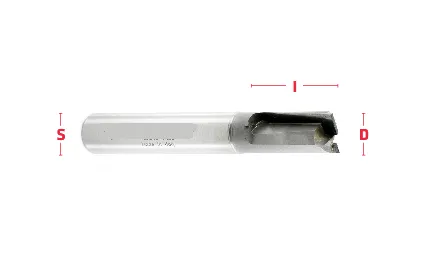 Diamantfrees Ø14x21mm. S=Ø14  Z=1+1 pos./neg. EXTREME BODY