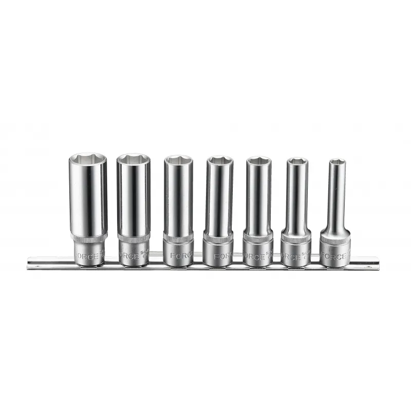 FORCE 40711 1/2″ DOPPENSET LANG 6KANT 7 DELIG