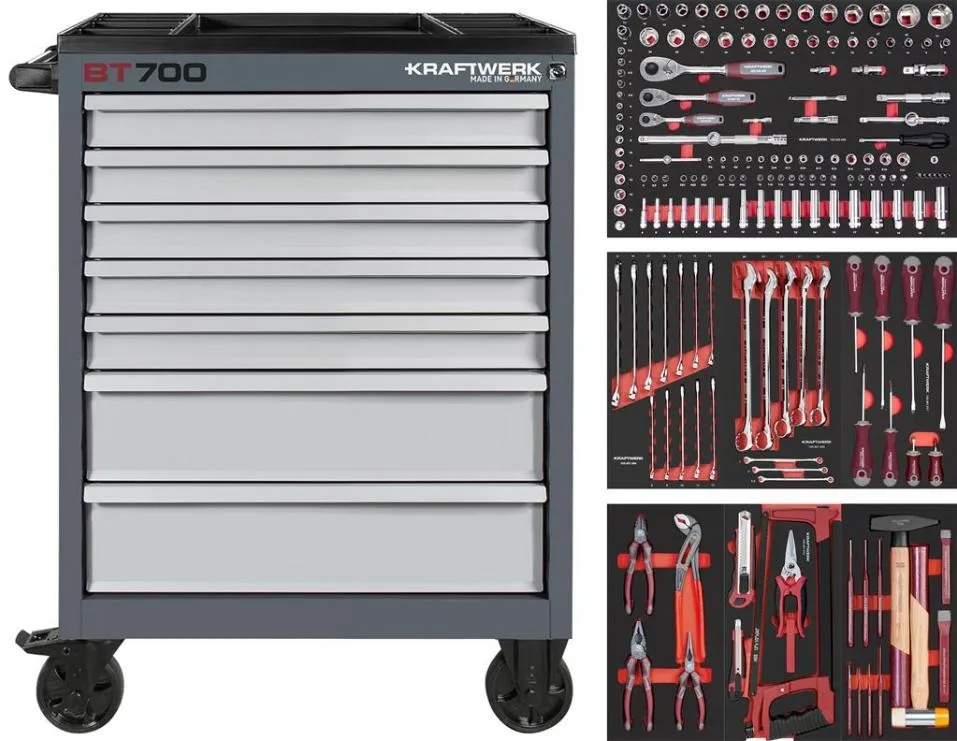 Kraftwerk 102.381.517 Gereedschapswagen gevuld