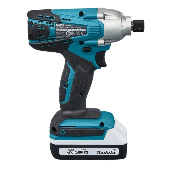 MAKITA DK18A35X2 18 V COMBISET BOREN EN (SLAG)SCHROEVEN (GRANGE)