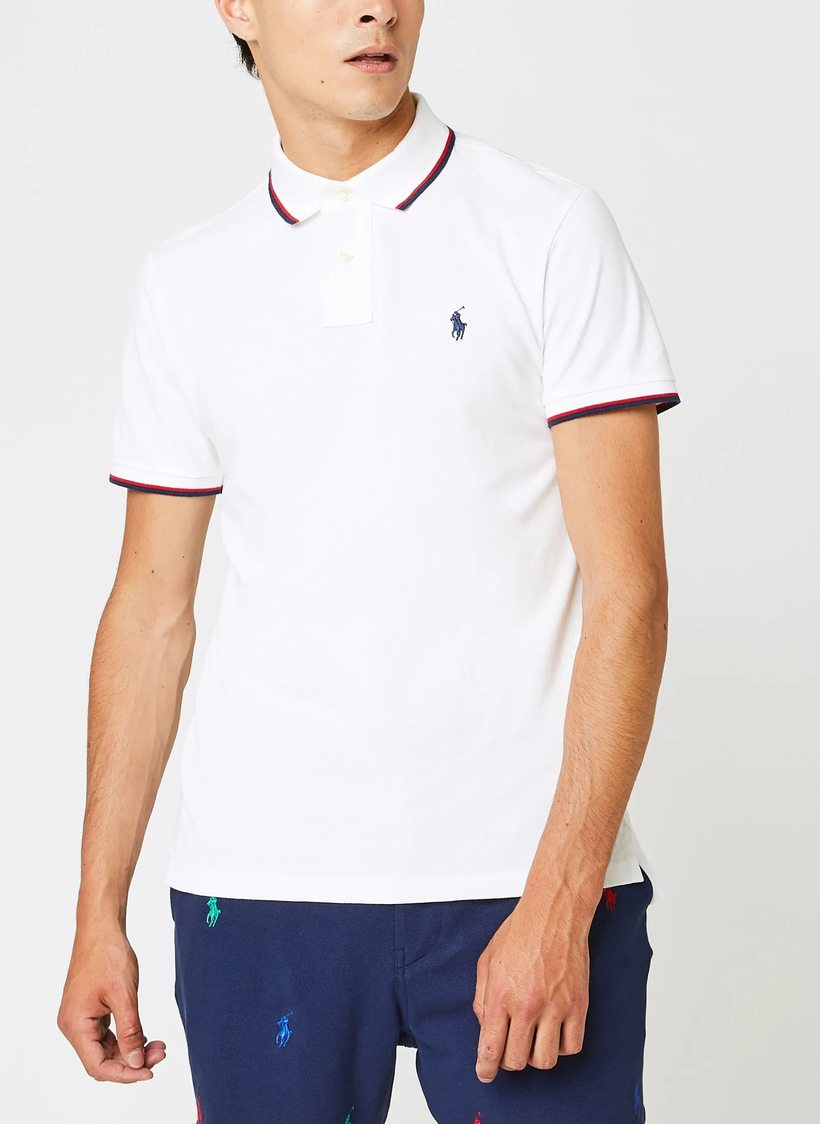      POLO RALPH LAUREN 20/1 MESH SSL PSH  WIT   
