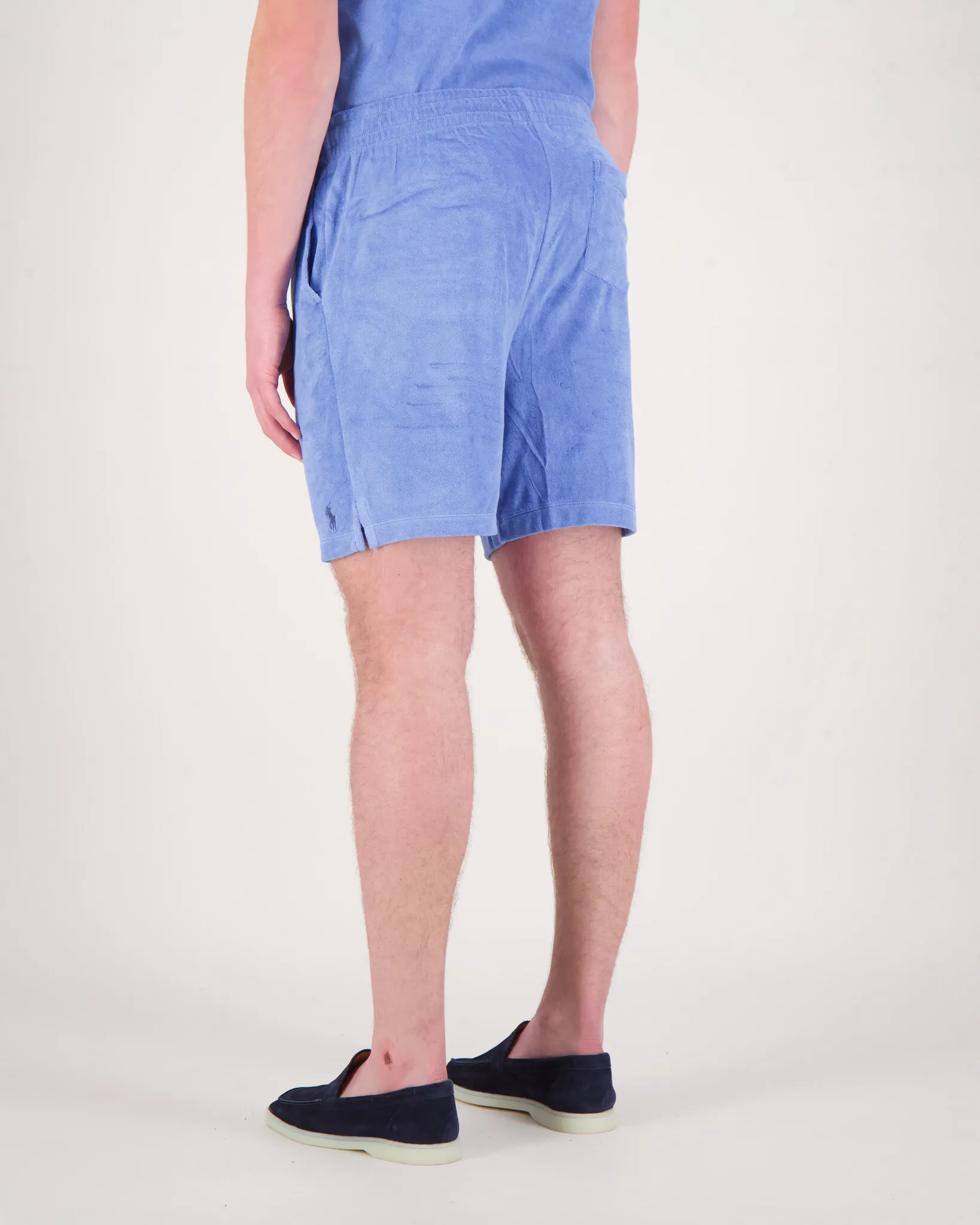 Polo Ralph Lauren Athletic Badstof short Blauw