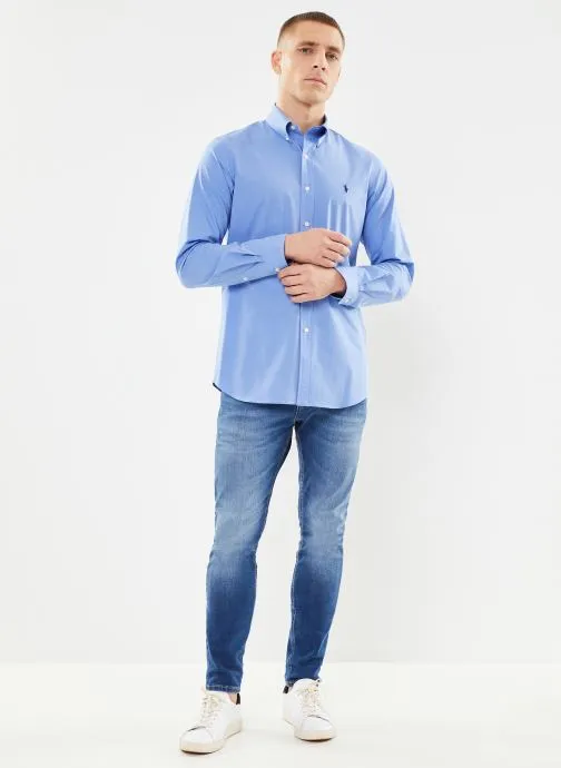     POLO RALPH LAUREN CHEMISE AJUSTéE EN POPELINE STRETCH 710928255  BLAUW   