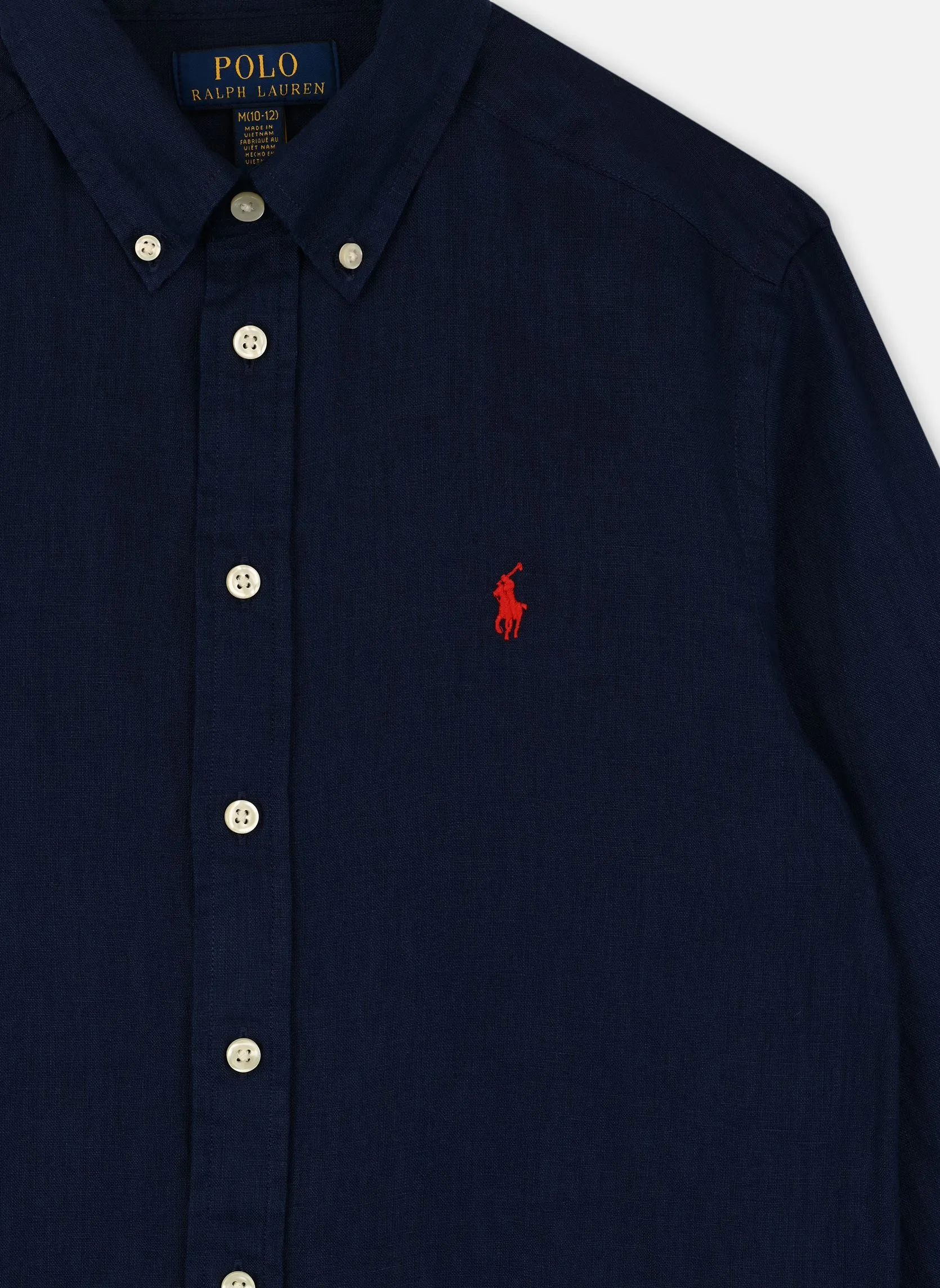      POLO RALPH LAUREN CHEMISE EN LIN 865270  BLAUW   