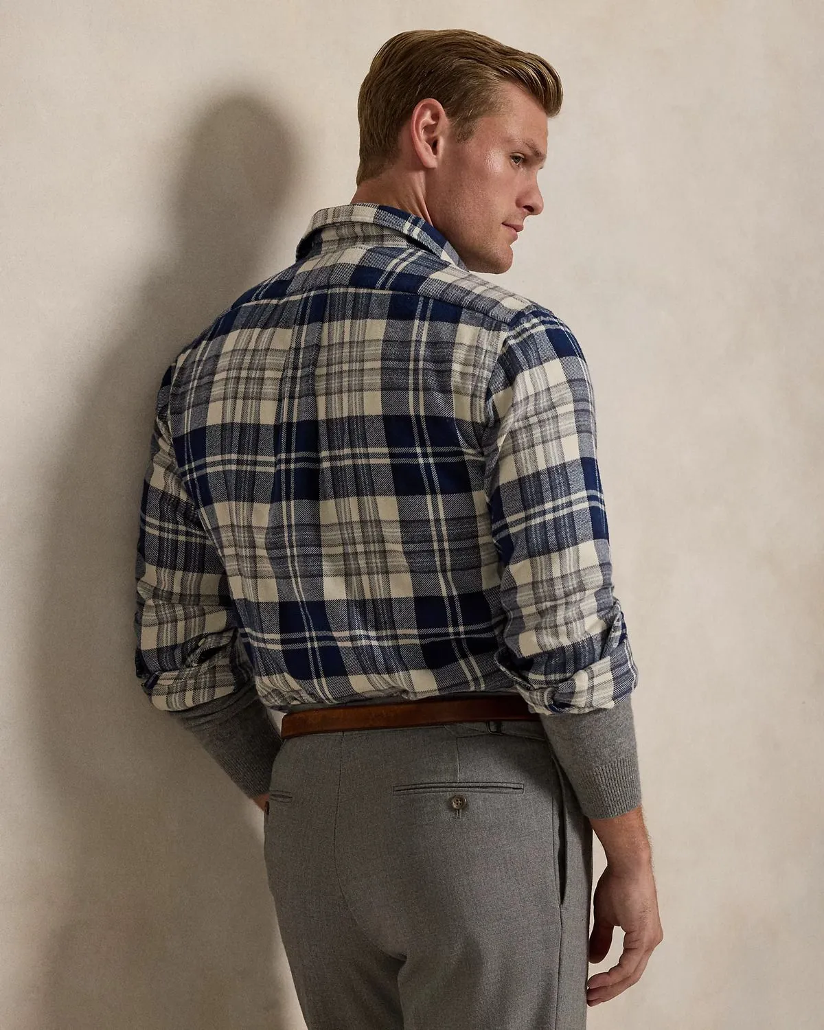 POLO Ralph Lauren flanellen shirt custom fit