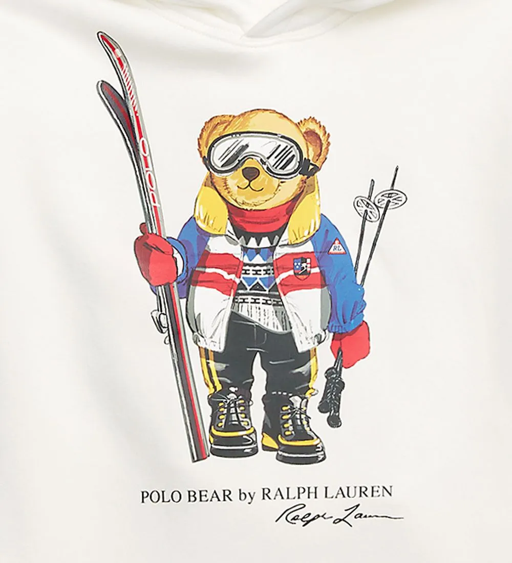 POLO RALPH LAUREN HOODIE  CLASSICS IV  WIT M. KNUFFEL