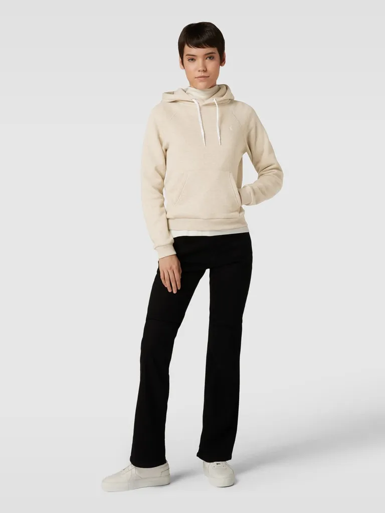 Polo Ralph Lauren Hoodie in gemêleerde look in beige gemêleerd