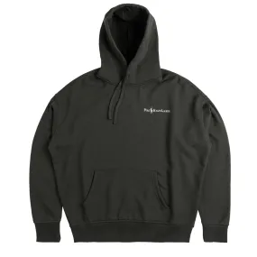 Polo Ralph Lauren Logo Fleece Hoodie Faded Black Canvas