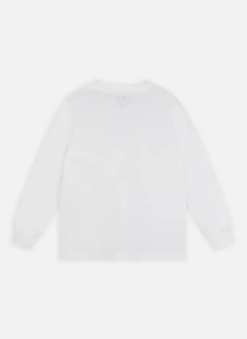      POLO RALPH LAUREN LS CNKNIT SHIRTSTSHIRT  WIT   