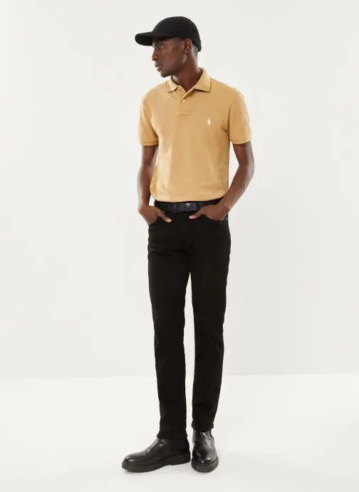      POLO RALPH LAUREN POLO CINTRé EN COTON PIQUé 710536856  BEIGE   