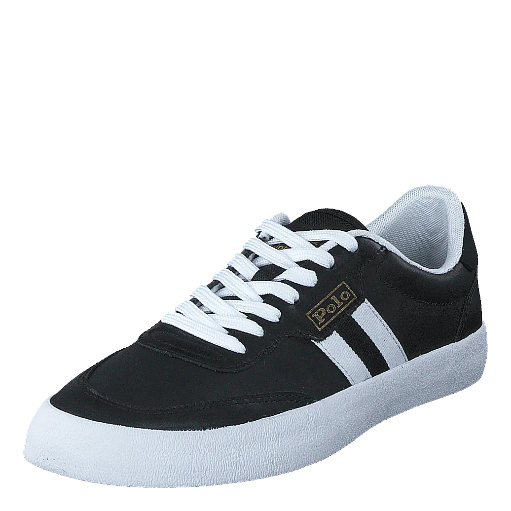 Polo Ralph Lauren schoenen Court Leather Sneaker Black/White