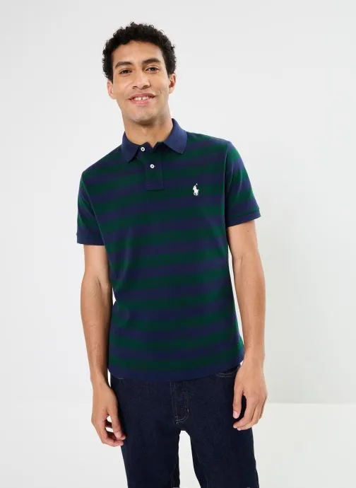      POLO RALPH LAUREN SSYDKCCMSLM6SHORT SLEEVEPOLO SHIRT  BLAUW   