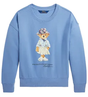 Polo Ralph Lauren Sweatshirt - Cambus Blue m. Knuffel