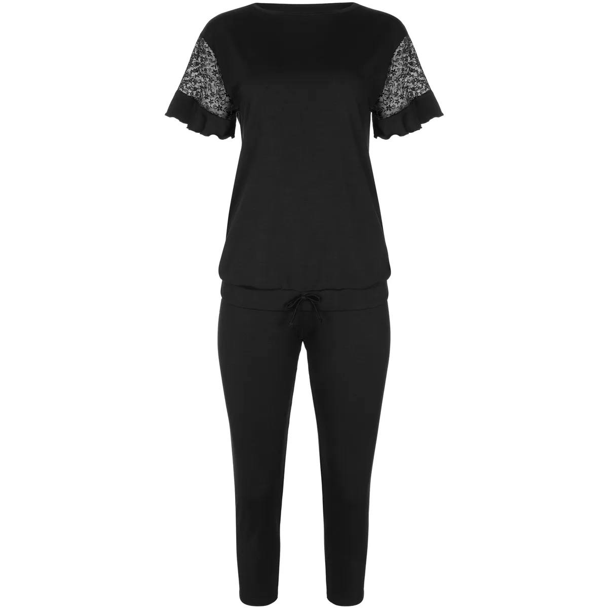 Pyjama binnenkleding legging top slipe mouwen Smooth