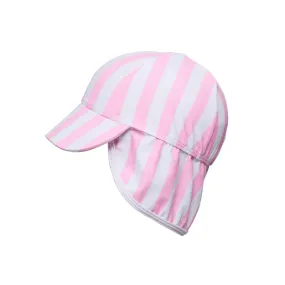 Snapper Rock - UV-flaphoedje voor meisjes - UPF50+ - Pink Stripe 