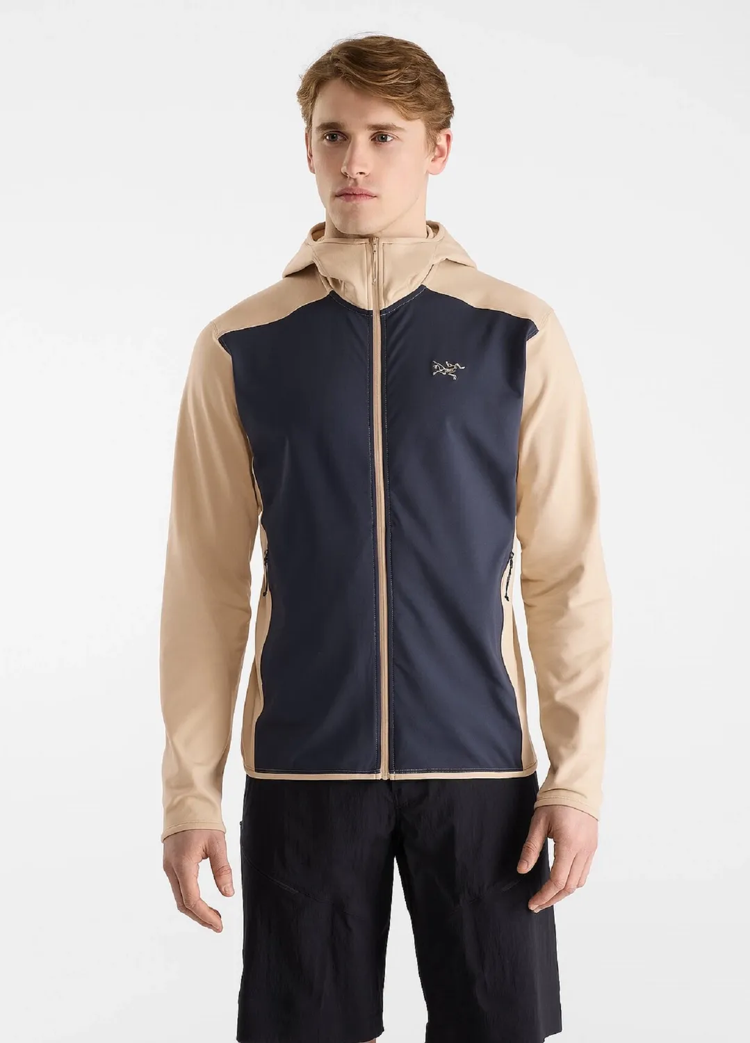 Vest Arcteryx Men Kyanite Lightweight Hoody Wicker Sapphire